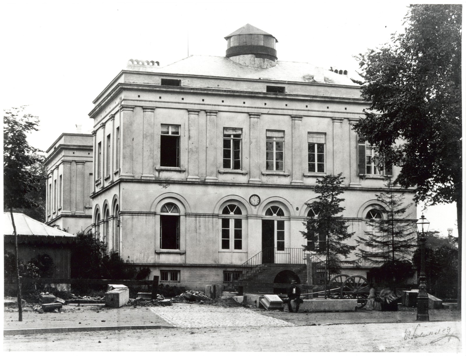 Place Quetelet 7, anc. observatoire (coll. AVB) (photo 1993-1995)