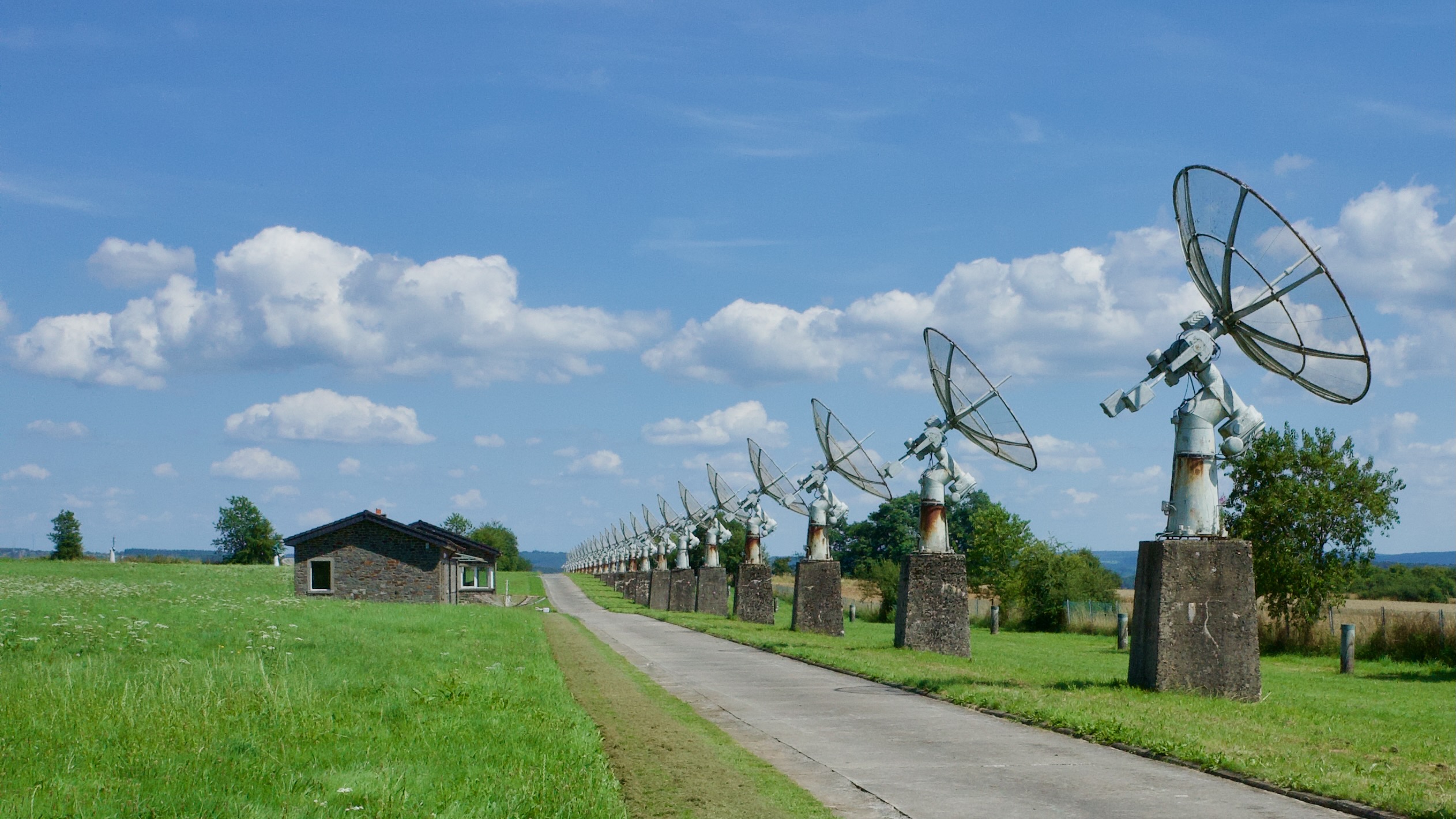 Station de radio astronomie de Humain