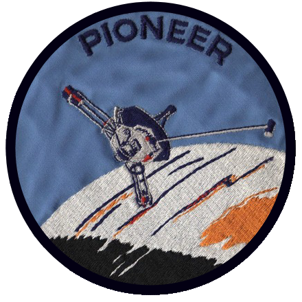 Pioneer 10 and 11 mission patch