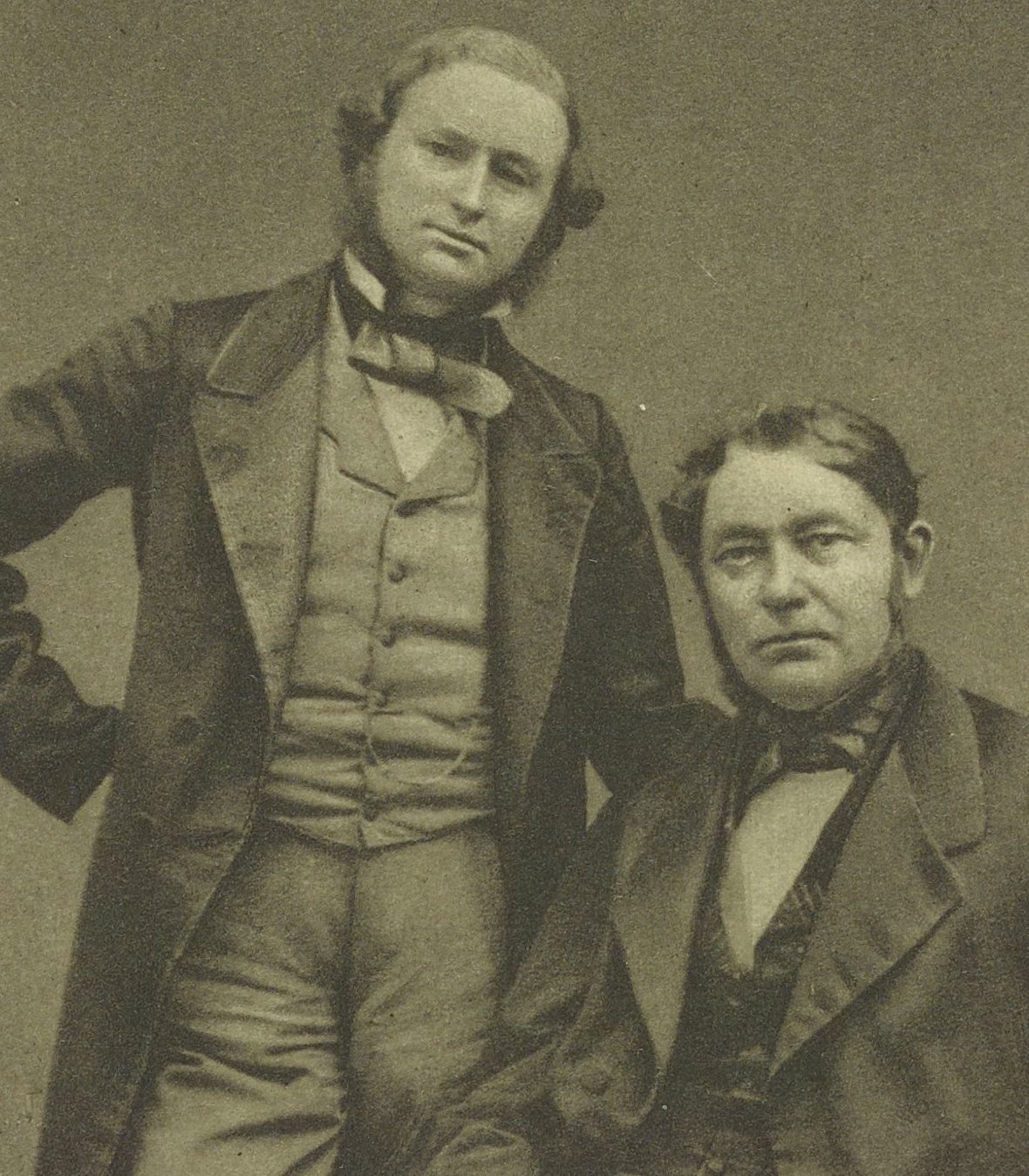 Robert Bunsen & Gustav Kirchhoff