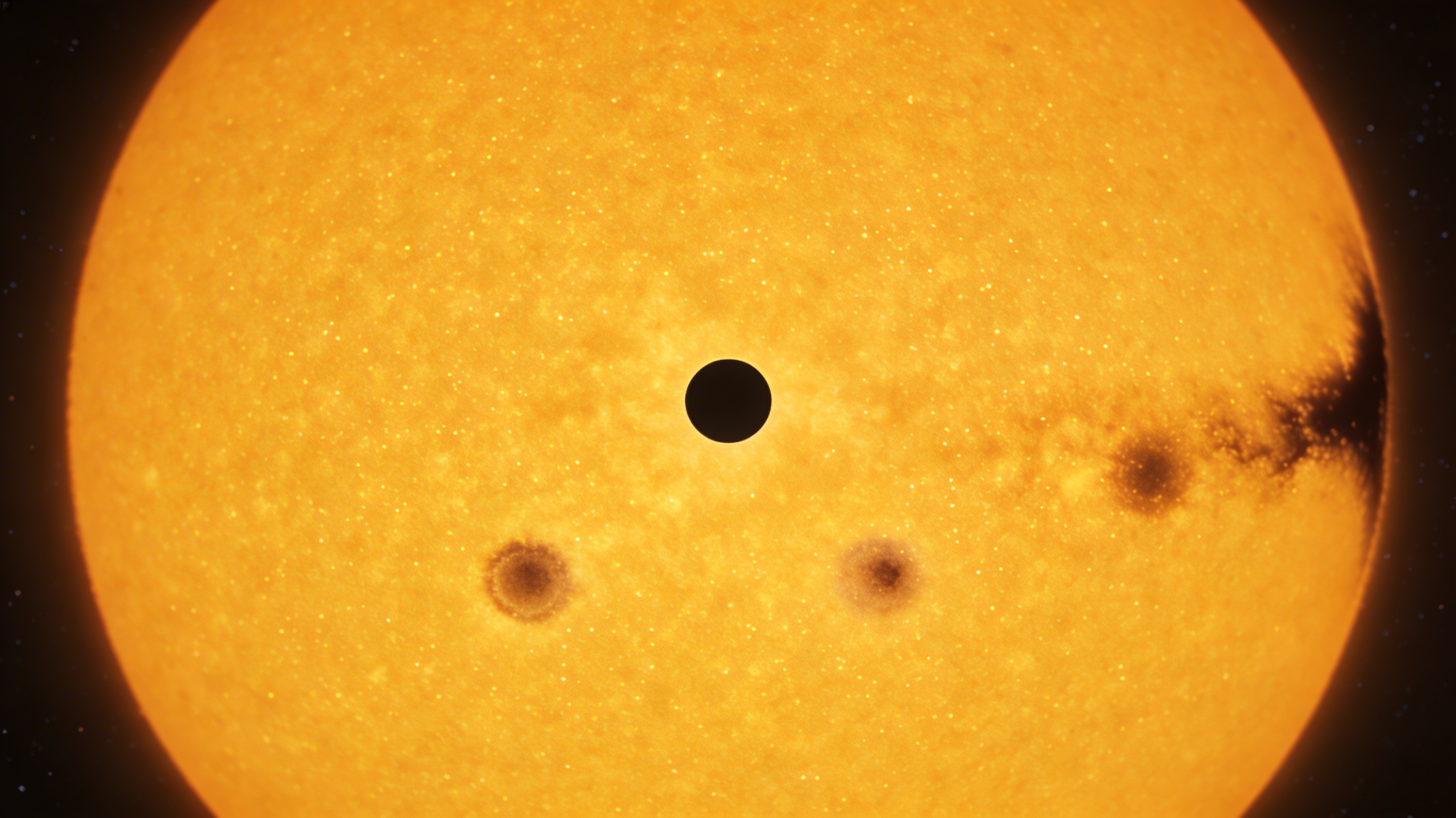 Transit of Mercury across the Sun